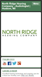 Mobile Screenshot of northridgehearing.com